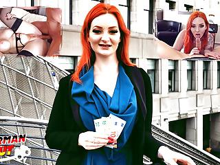 Deutsches Prachtweib mit dicken Titten von der straße abgeschleppt