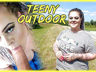 Mollige Frau aus Berlin gefickt und ins Gesicht gespritzt